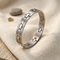 Men's Titanium Matte and Polished 8mm Bracelet, 8.5 Inches