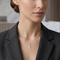 Methodist Cross Sterling Silver Pendant Necklace, 18"