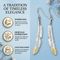 Silver Feather with 10k Yellow Gold Tip Dangle Fishhook Earrings Black Hills Gold Motif