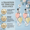 Ave 369 Ball Post Earrings, Sterling Silver, 12k Green and Rose Gold Black Hills Gold Motif