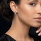 Antiqued Semi Hoop Earrings, Sterling Silver, 12k Green and Rose Gold Black Hills Gold Motif