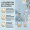 Infinity Earrings, Sterling Silver, 12k Green Gold and Rose Gold Black Hills Gold Motif