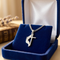 Methodist Cross Sterling Silver Pendant Necklace, 18"