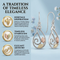 Mirror Polished Swirl Earrings, Sterling Silver, 12k Green and Rose Gold Black Hills Gold Motif
