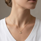 Interlocked Hearts Pendant Necklace, 10k Yellow Gold, 12k Green Gold, 12k Rose Gold Black Hills Gold, 18"