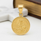 18k Yellow Gold St. Michael Medal (13 MM)