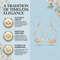 Twice Circle Hoop Earrings, Sterling Silver, 12k Green and Rose Gold Black Hills Gold Motif