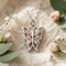 Butterfly Pendant Necklace, Sterling Silver, 12k Green Gold, 12k Rose Gold Black Hills Gold, 18"