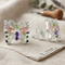 Peridot and Amethyst Butterfly Earrings, Sterling Silver, 12k Rose and Green Gold Black Hills Gold Motif