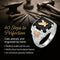 Black Hills Gold Eagle Onyx Ring Sterling Silver with 12k Green and Rose Gold Leaves, Rectangle Onyx Men's Statement Ring with Eagle Accent