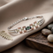 Mystic Fire Bracelet, Sterling Silver, 12k Green Gold, 12k Rose Gold Black Hills Gold, 6.5" to 8"