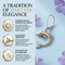 High Polish Dolphin Leverback Earrings, Sterling Silver, 12k Green and Rose Gold Black Hills Gold Motif