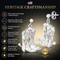 Diamond-Cut Shoe Earrings, Sterling Silver, 12k Green and Rose Gold Black Hills Gold Motif
