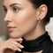Ave 369 Antique Diamond-Cut Post Earrings, 10k Yellow Gold, 12k Green and Rose Gold Black Hills Gold Motif