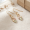 Diamond-Cut Spiral Earrings, 10k Yellow Gold, 12k Green and Rose Gold Black Hills Gold Motif