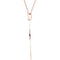 4-Stone Diamond Heart 14k Rose Gold and White Gold Pendant Necklace, 18" (.80 Ctw, GH, I1)