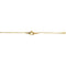 14k Yellow Gold Mother and Child Bracelet, 7"