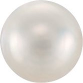 White Freshwater Cultured Pearl Ring, 14k Yellow Gold, Size 7 (2.50MM, 2.10MM, 2.40MM, 2.30MM, 2.00MM)