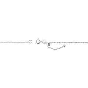 Adjustable Cable Chain .95mm Sterling Silver, 22''