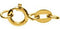 14k Yellow Gold Necklace Extender and Safety Chain, 2.25"