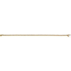 Diamond Line Bracelet, 14k Yellow Gold, 7" (2.13 Cttw, GH Color , I1 Clarity )