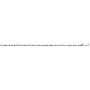 4mm Stainless Steel Rope Chain with Lobster Clasp 24 Inches
