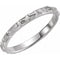 Ave 369 'Jesus I Trust In You' Sterling Silver Prayer Ring