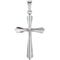 Star Cross 14k White Gold Pendant