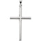 Latin Cross Rhodium-Plated 14k White Gold Gold Pendant (31.50X20.00 MM)