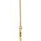 Star Necklace, 14k Yellow Gold, 16-18"