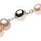 Freshwater Cultured Multi-Color Pearl Strand Bracelet, 8 MM - 9 MM, Sterling Silver 7.75 Inches