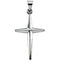 The Men's Jewelry Store Star Cross Rhodium-Plated 14k White Gold Pendant (27.00X17.50 MM)