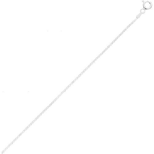 5-Stone Diamond Letter 'M' Initial Sterling Silver Pendant Necklace, 18" (.03 Cttw, GH, I2)