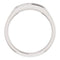 Men's 5-Stone Diamond Wedding Band, Rhodium-Plated 14k White Gold (1 Ctw, Color G-H, SI2-SI3 Clarity) Size 11