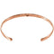 Diamond Cuff Bracelet, 14k Rose Gold, 8" (0.1 Ctw, G-H Color, I1 Clarity)