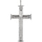 Rugged Capital Cross 14k White Gold Pendant