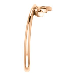 Petite Marquise-Shaped Crown Ring, 14k Rose Gold, Size 5.5