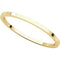 10k Yellow Gold 1mm Slim-Profile Flat Band