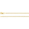 1.5mm 14k Yellow Gold Bead Chain, 16"