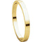 14k Yellow Gold Slim-Profile Flat 2mm Band