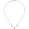 Diamond Pendant Necklace in 14k White Gold, 18" (1/2 Cttw)