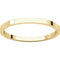 14k Yellow Gold Slim-Profile Flat 1.5mm Band