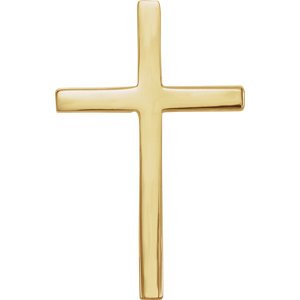 True Cross 14k Yellow Gold Pendant (29.5x18.2MM)