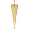 Triangle 14k Yellow Vermeil Pendant