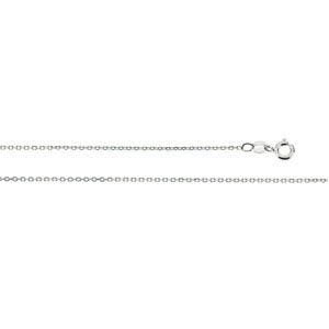 1mm Sterling Silver Cable Chain Necklace 16 Inches