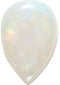 Opal Cabochon Pear Pendant Necklace, 10k Yellow Gold, 12k Green and Rose Gold Black Hills Gold Motif, 18"