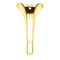 Diamond Closed Back Signet Ring, 14k Yellow Gold (.05 Ctw, G-H Color, I1 Clarity) Size 6.5