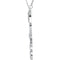 1/8 Ct. Love Heart Diamond Necklace in Sterling Silver, 18" (.13 Ct, GH Color, I2 Clarity)