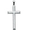 Platinum Inlay Cross Pendant (31.50X17.00 MM)