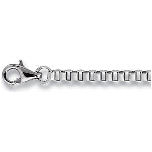 3 mm Stainless Steel Box Chain, 18"